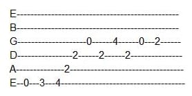how to read guitar tabs melody