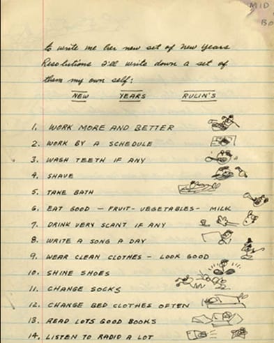 woody guthrie new years resolutions