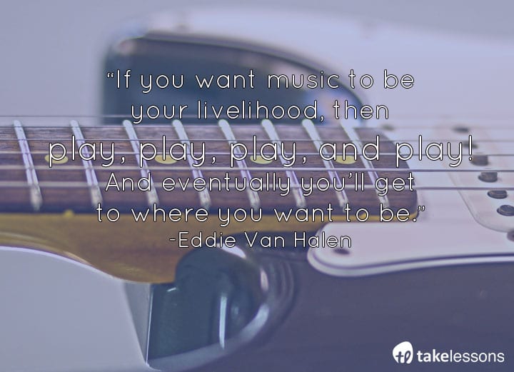 Famous Guitarists Quotes Van Halen