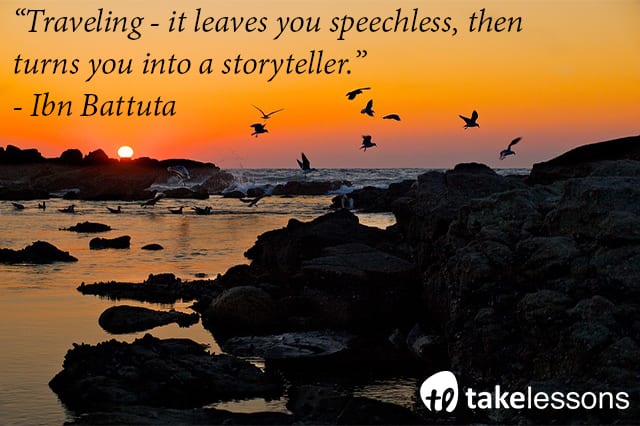 Traveling - it leaves you speechless