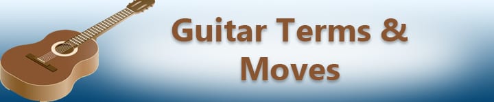 guitar terms and moves