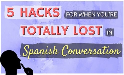 what does get lost mean in spanish