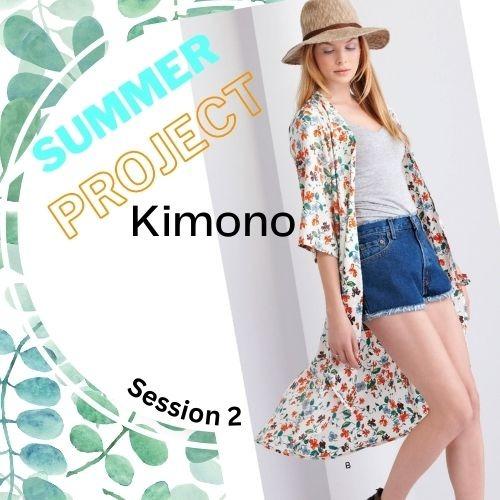 Summer Project: How to make a kimono with a pattern-Part 2 - Sewing Class