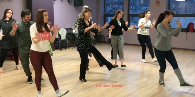 Shim Sham - Lindy Line Dance - Dance Class