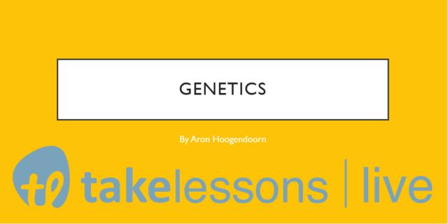 Genetics 1 - Genotype and Phenotype - STEM Class