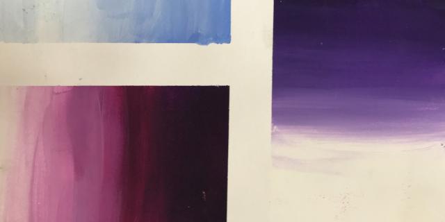 Teen Art Club Ages 14-17: Abstract Painting with Acrylic and Watercolor! - Painting Class