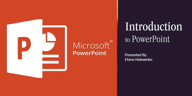 Introduction to PowerPoint - Microsoft PowerPoint Class