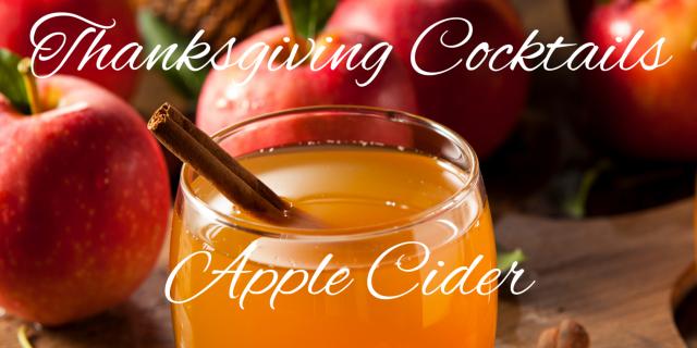 Thanksgiving Cocktails -Apple Cider Drinks! - Mixology Class