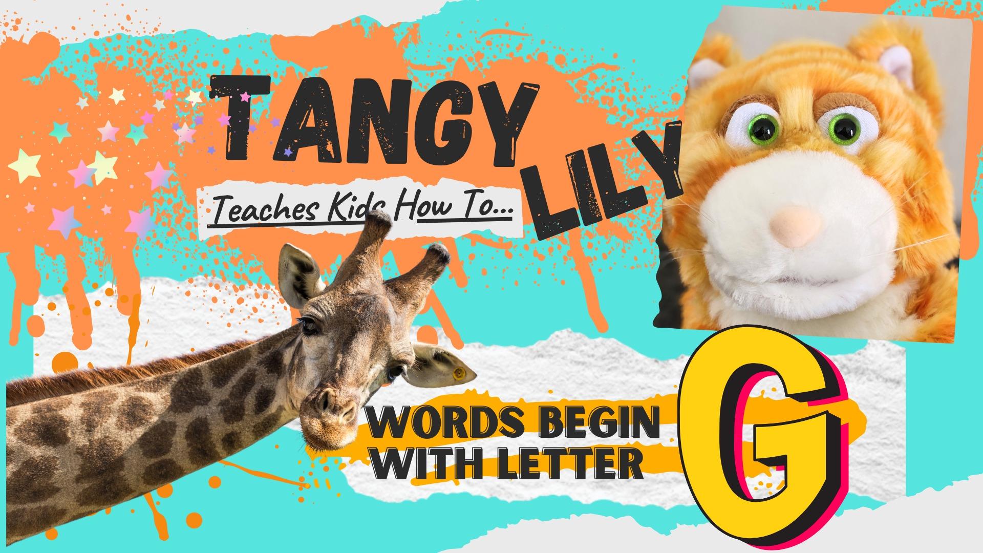 What Words Start With The Letter G? Real Life Animals and Objects
