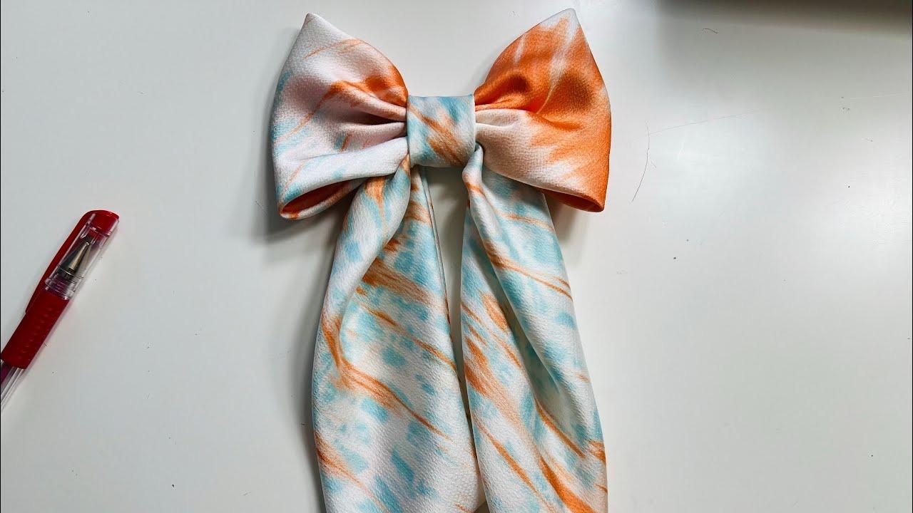 How to Make a Fabric Bow 