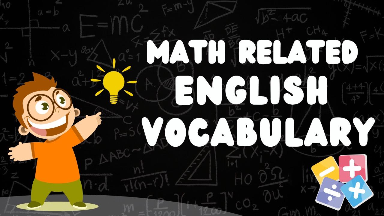 Math English Vocabulary