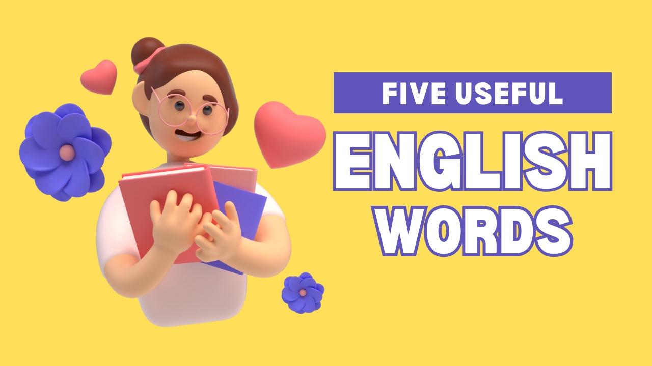 5 Unique English words