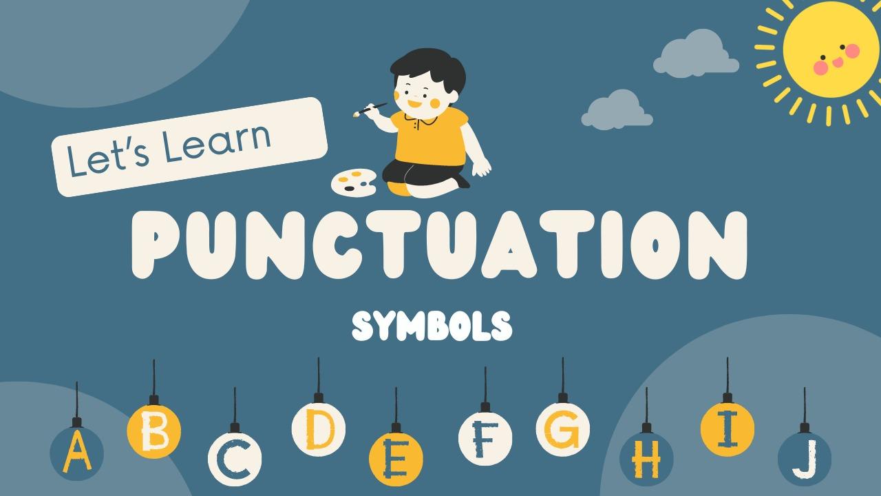 Punctuations in English
