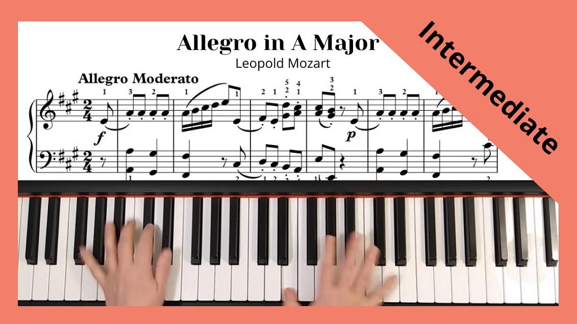 Leopold  Mozart - Allegro in A Major