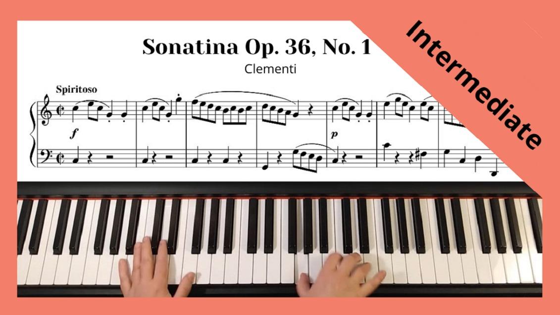 Clementi - Sonatina Op. 36, No. 1, three movements