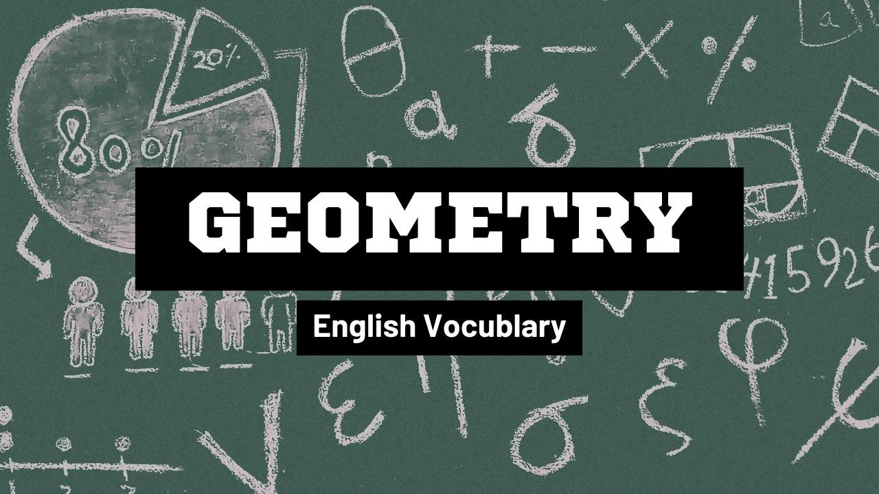 Geometry English Vocabulary