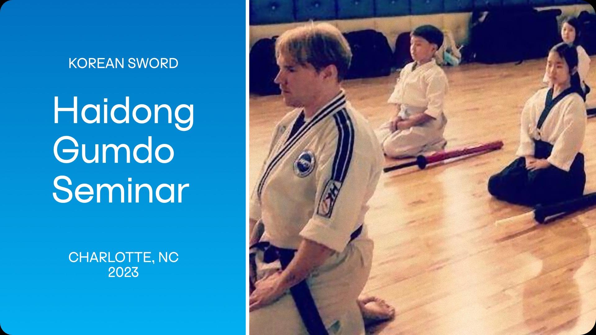Sword Seminar 2023, Charlotte NC