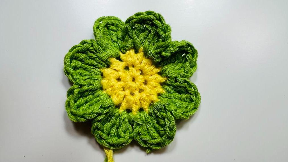 How to Crochet Flower Petal