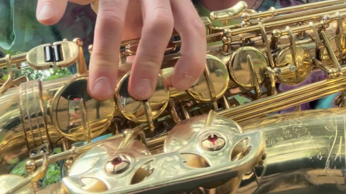 G Major Scale on Alto Saxophone