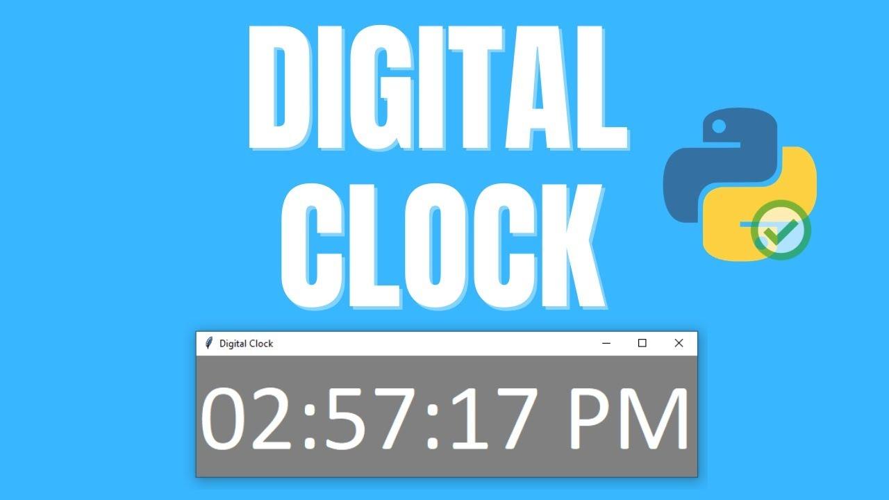 New Python Clock Project