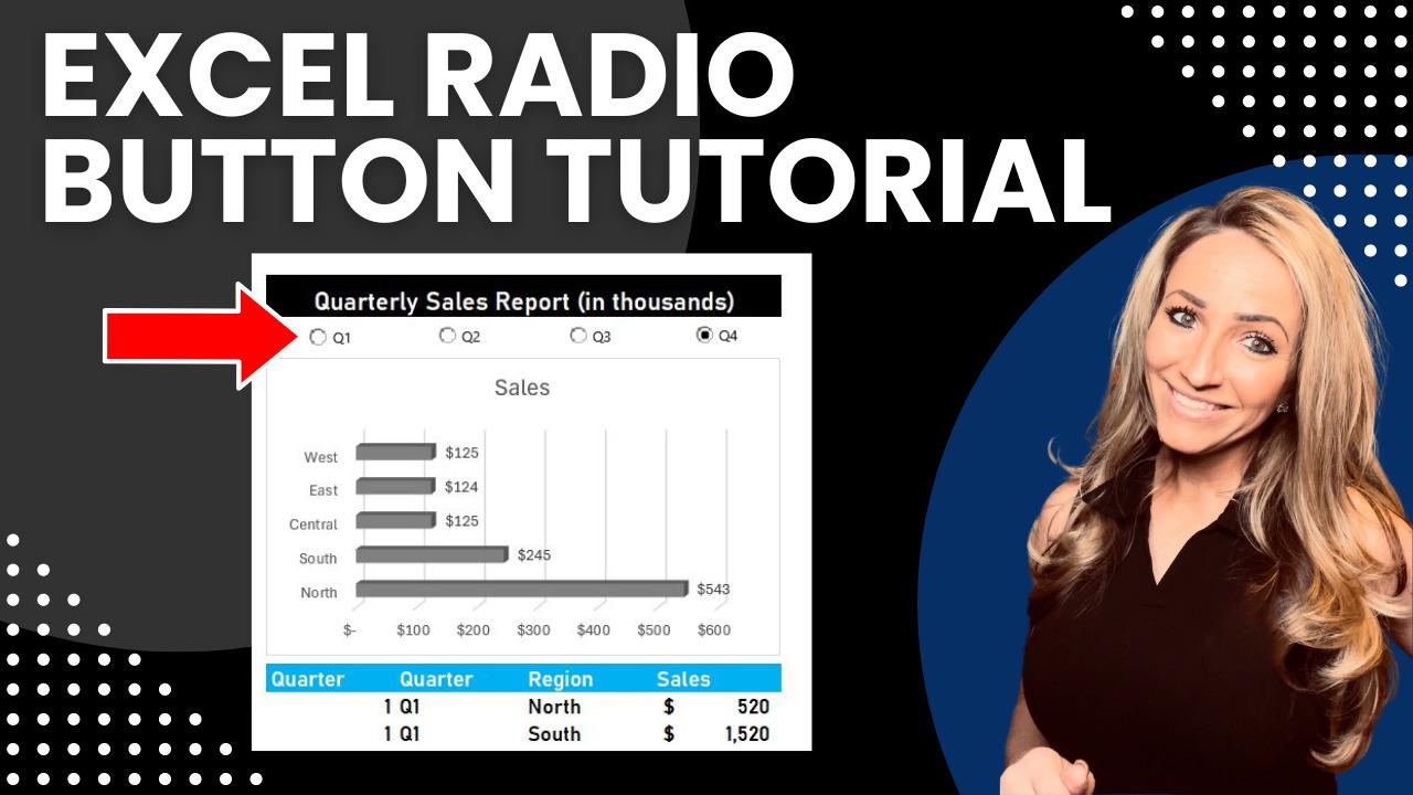Excel radio buttons tutorial