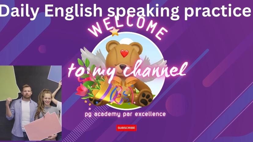 English speaking practice 