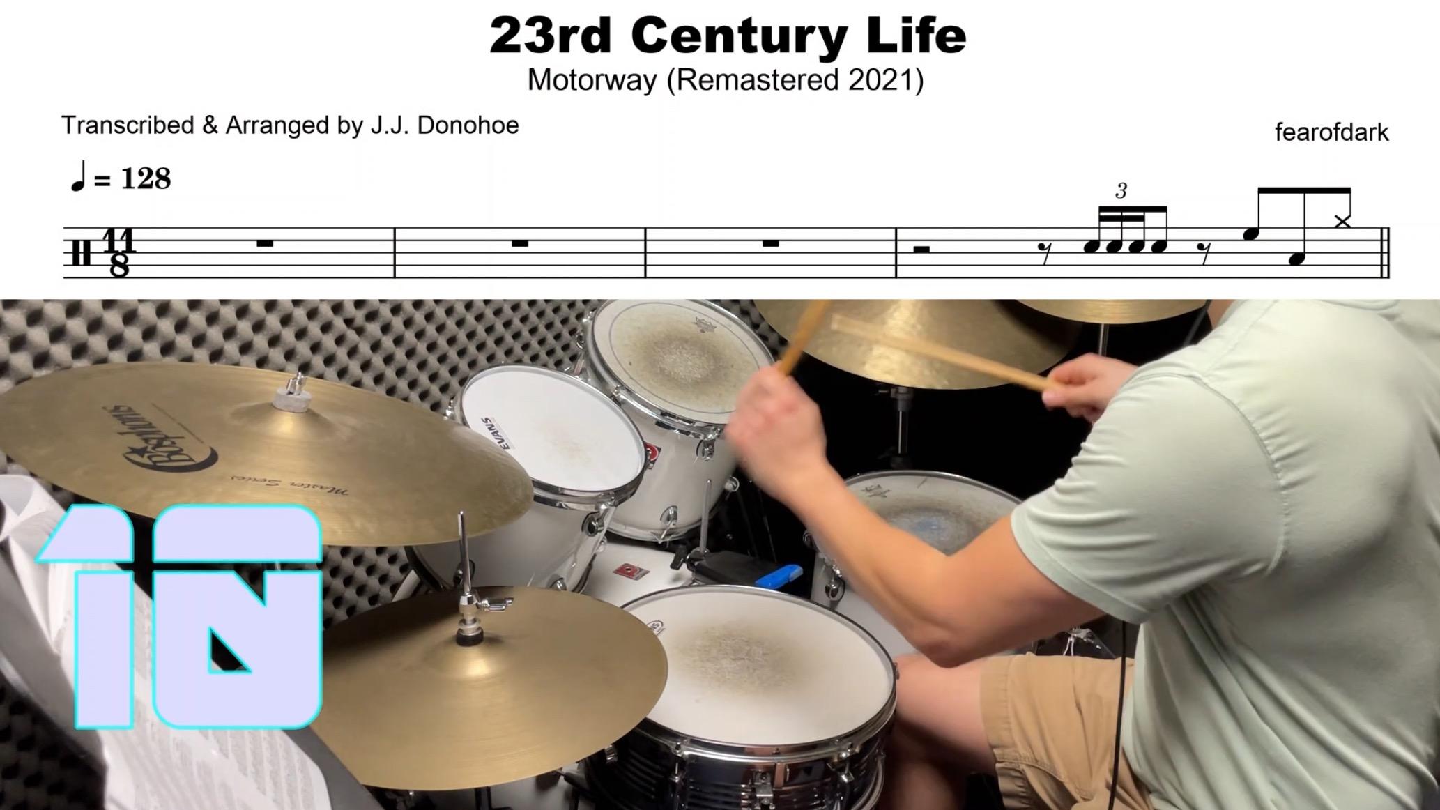 23rd Century Life -fearofdark Cover & Transcription