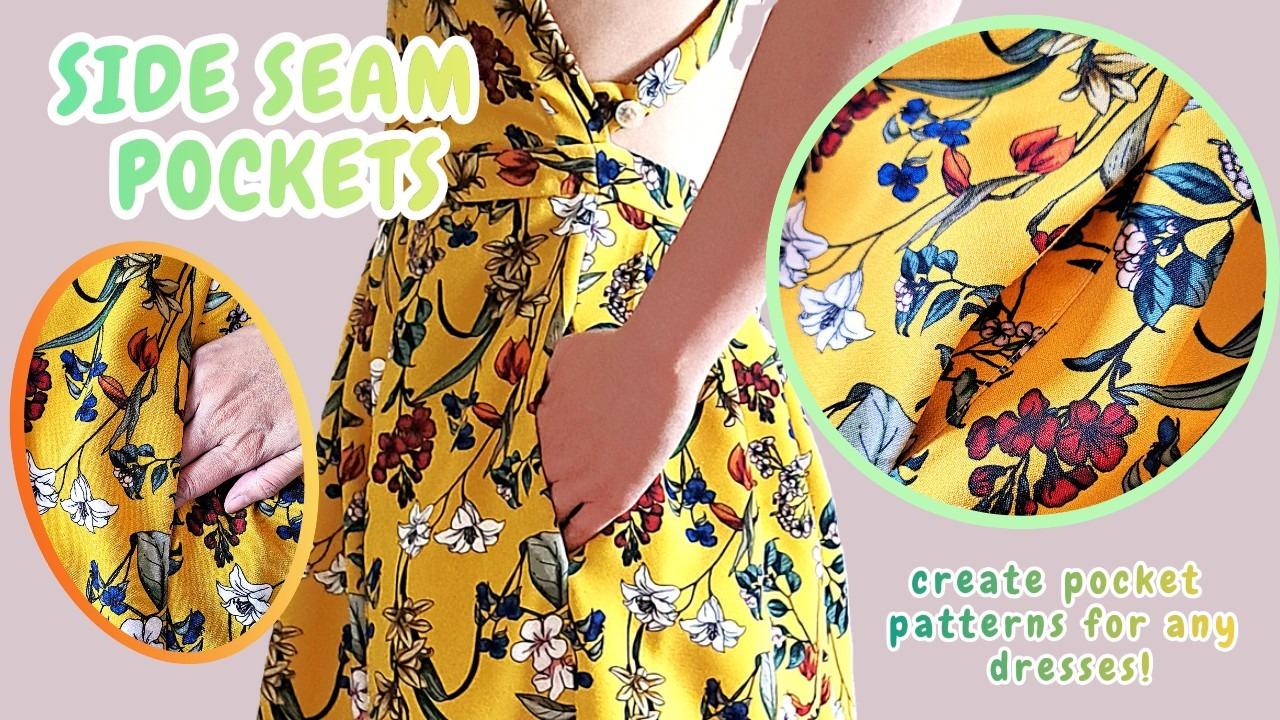 Create side seam pockets for any garment