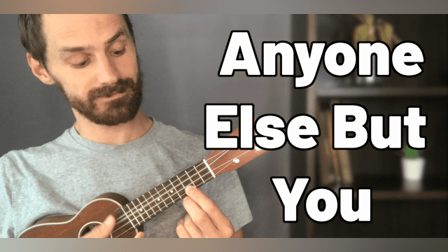 How To Play 'Anyone Else But You' on Ukulele | Easy Two Chord Song