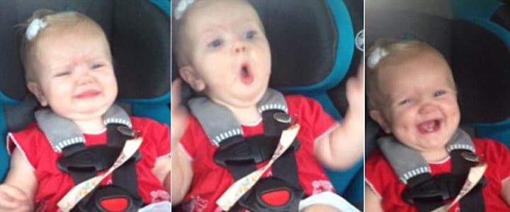 Video: Baby Has The Cutest Reaction Ever To Her Favorite Song
