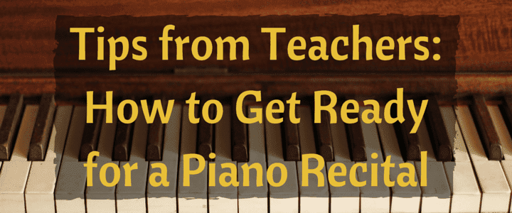 Infographic: How to Get Ready for Your First Piano Recital