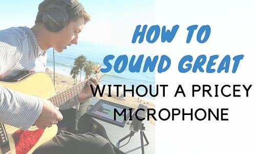 How to Record Yourself Singing (& Still Sound Great) Without a Pricey Microphone