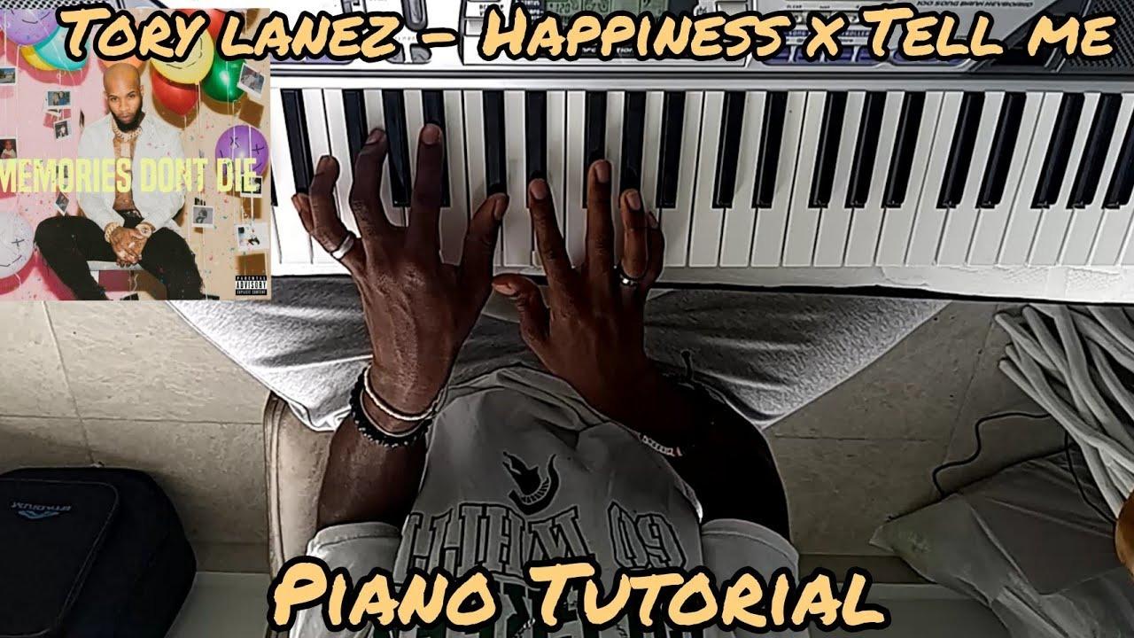 Learn To Play Tory Lanez - Happiness x Tell Me!  ( Easy Hip- Hop Piano Tutorial )
