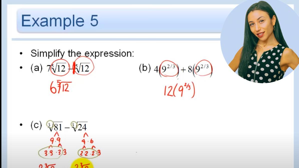 Apply Properties of Rational Exponents