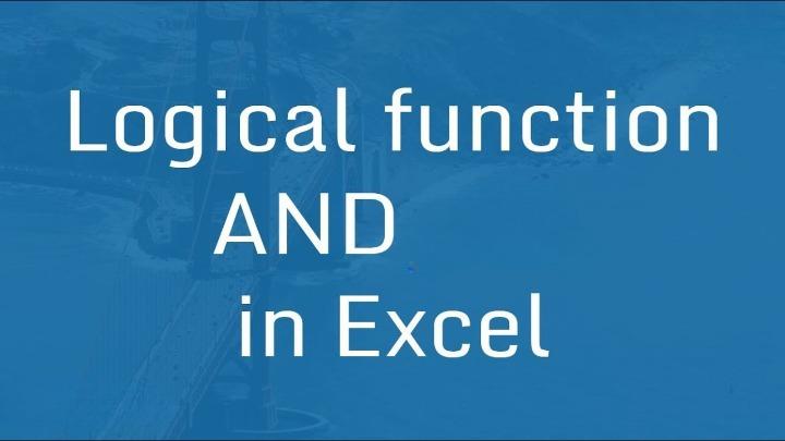 The AND Function in Microsoft Excel