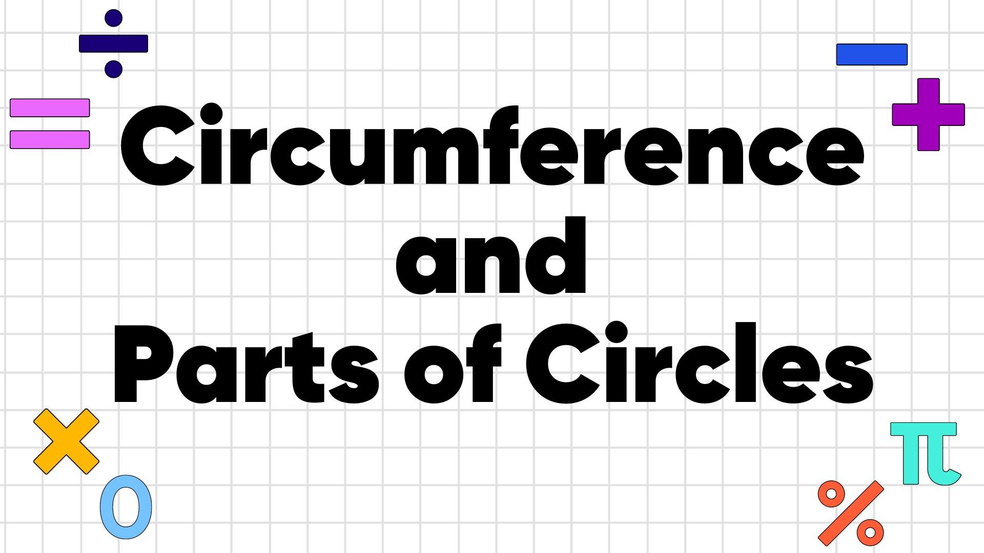 How to Find the Circumference and Identify Parts of a Circle