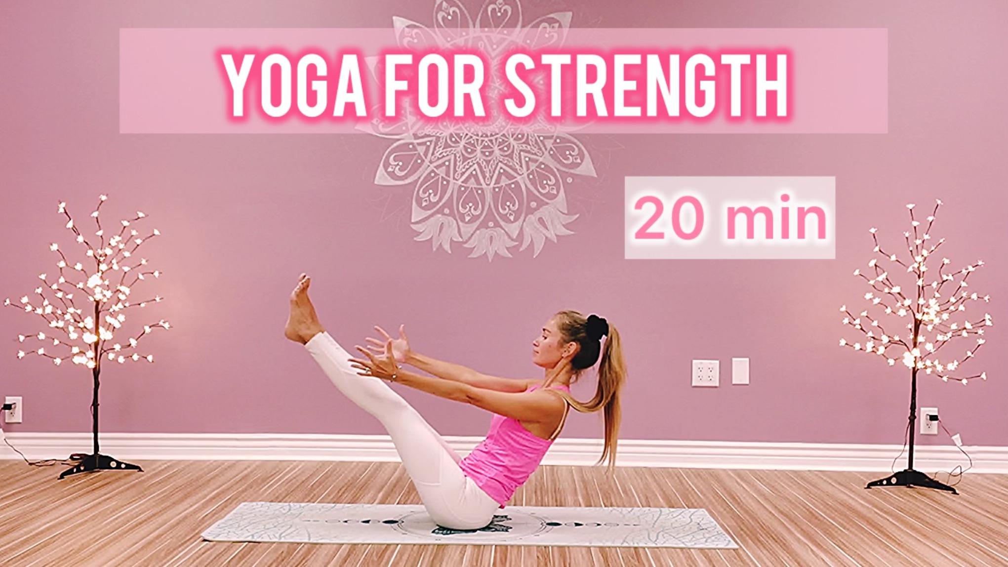 20 min yoga for strength 