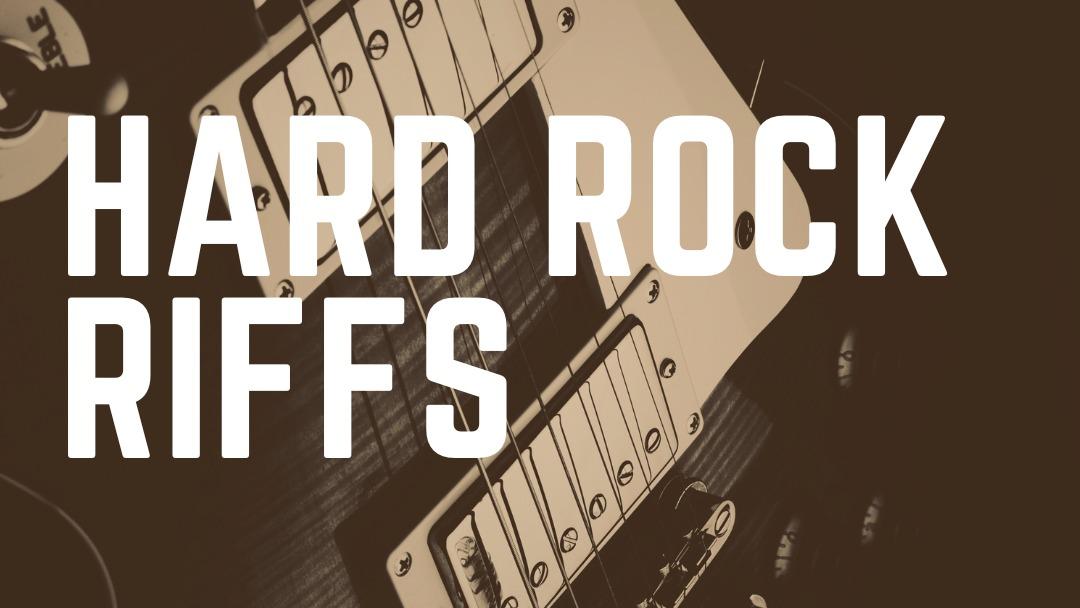 Hard Rock Riffs and Rhythm Guitar