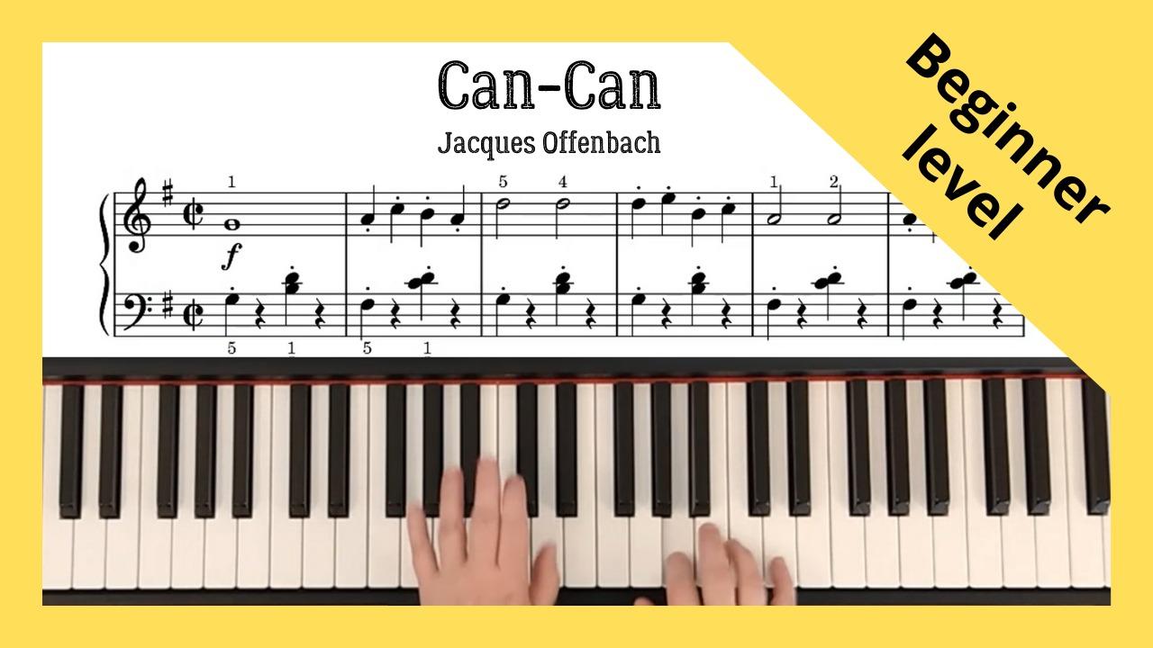 Can-Can - Jacques Offenbach (Beginner Level)