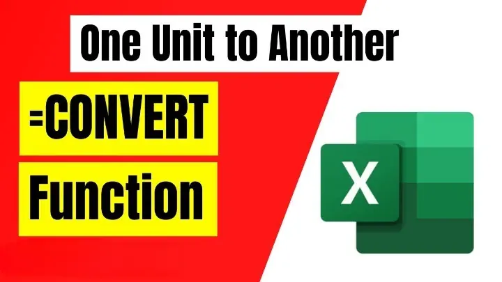 How to Use Convert Function in Microsoft Excel