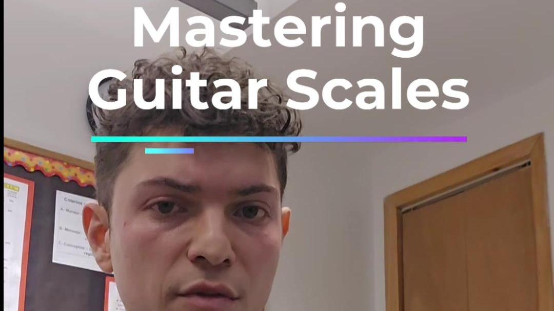 Lesson in Under A Minute: 5 Major Scale Shapes