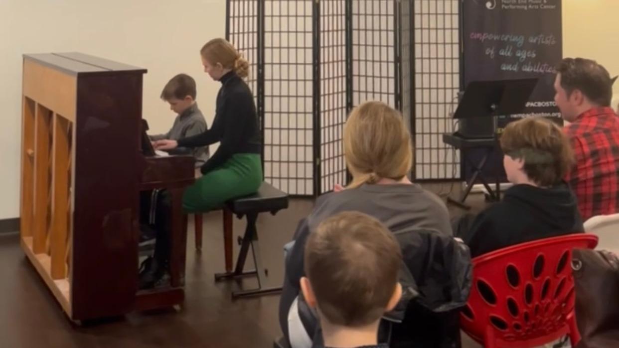 A 4-year-old's recital