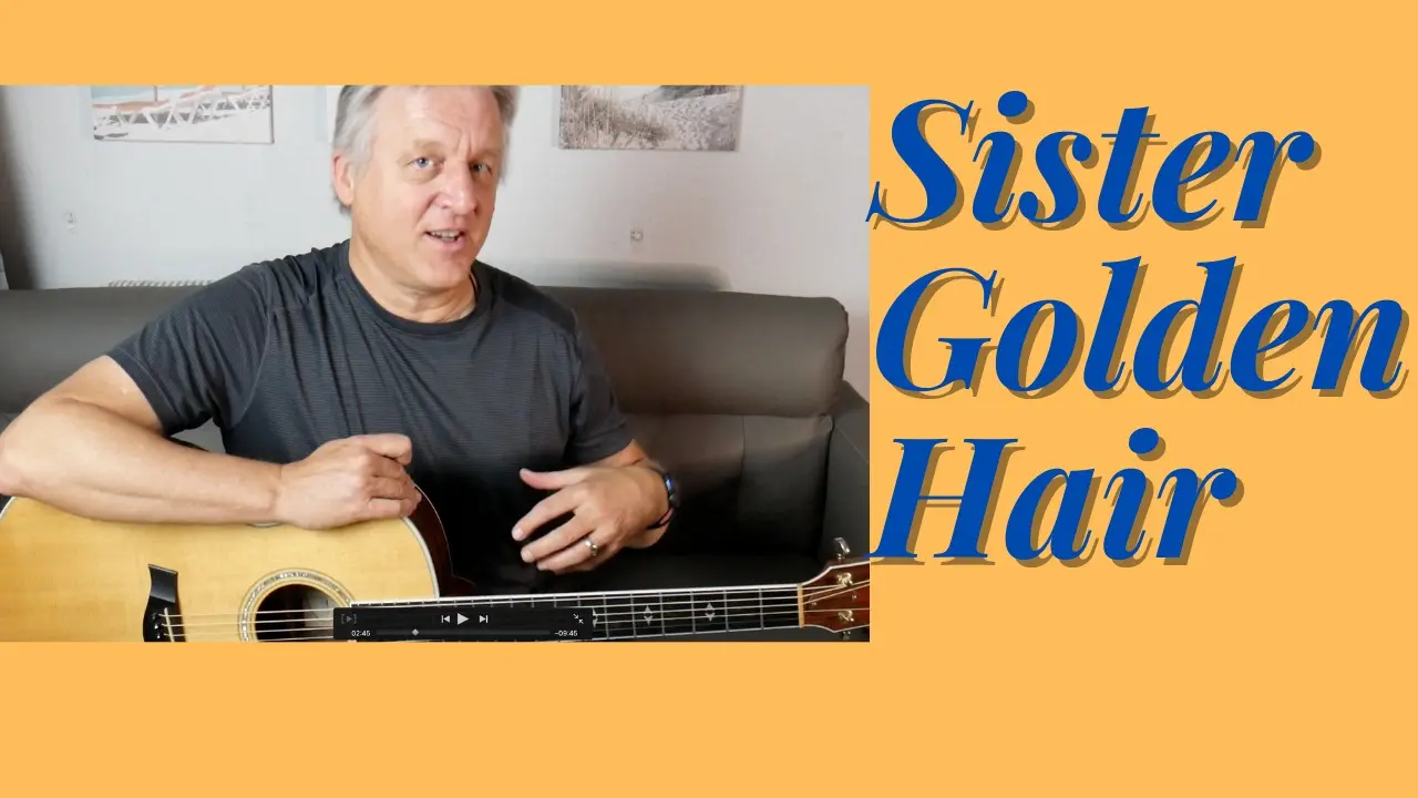 How to Play Sister Golden Hair by America