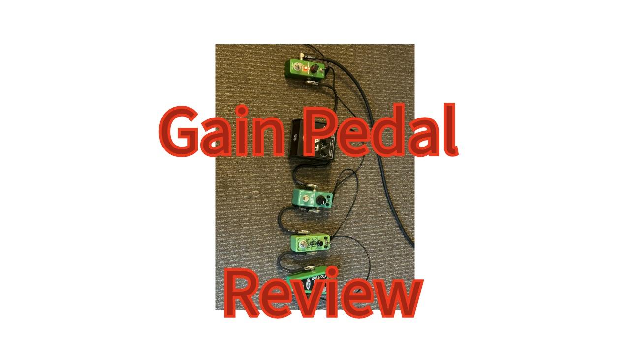Gain pedals 101