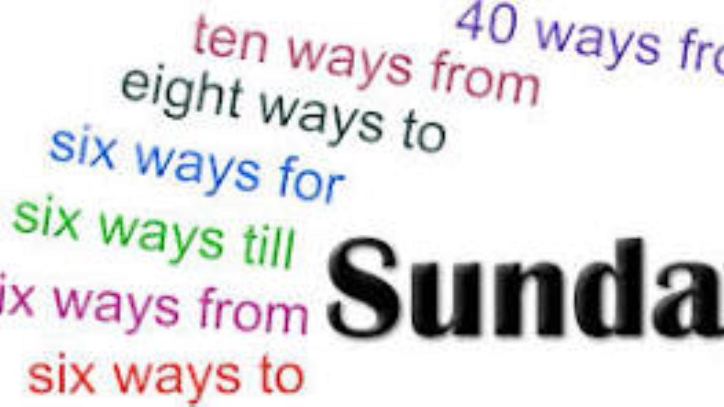 Essential English Expressions:  6 Ways to Sunday