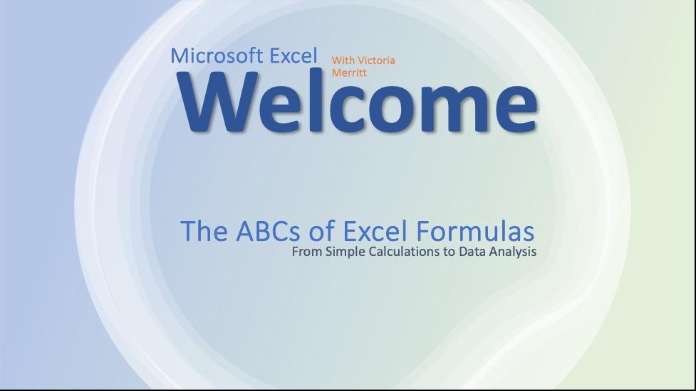 The ABCs Of Formulas