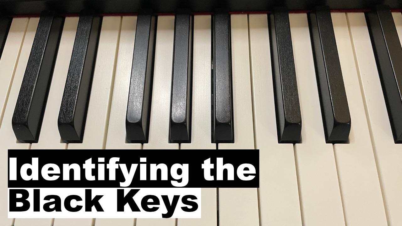 Identifying the Black Keys