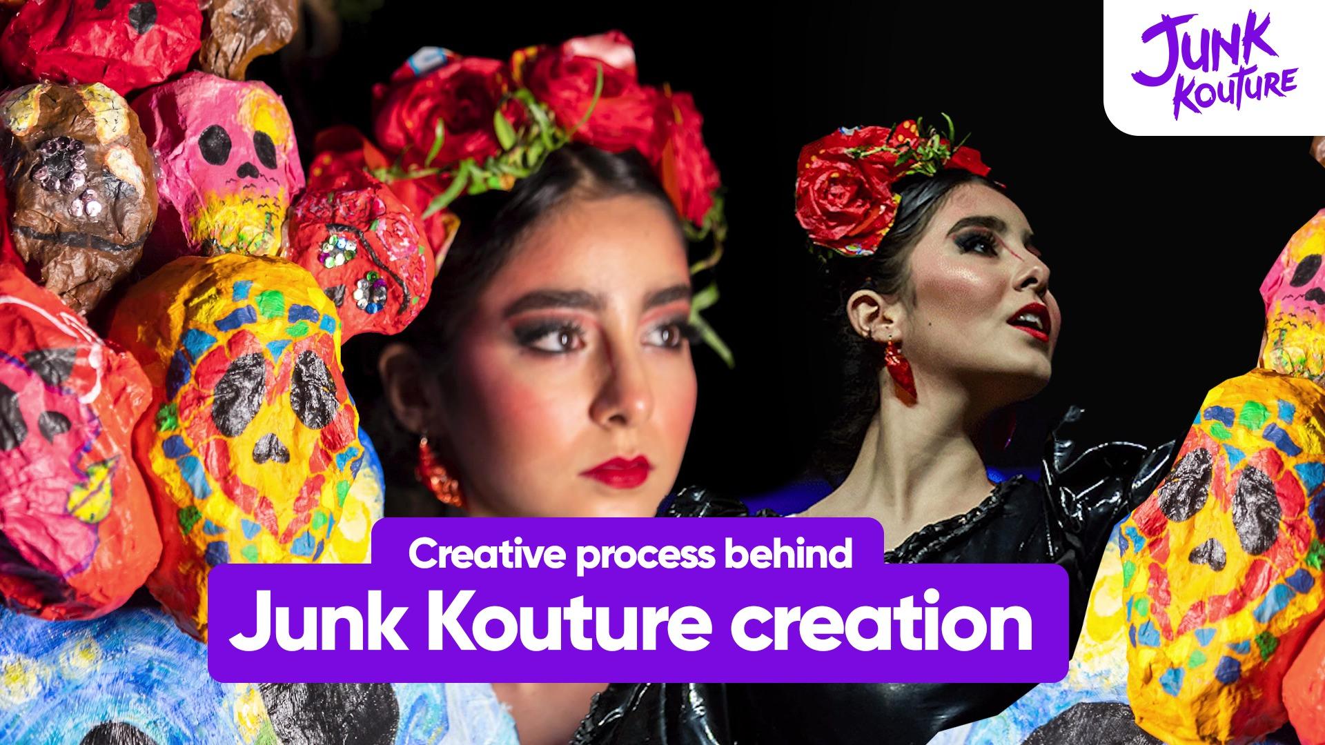 Creative Process behind Junk Kouture Creation
