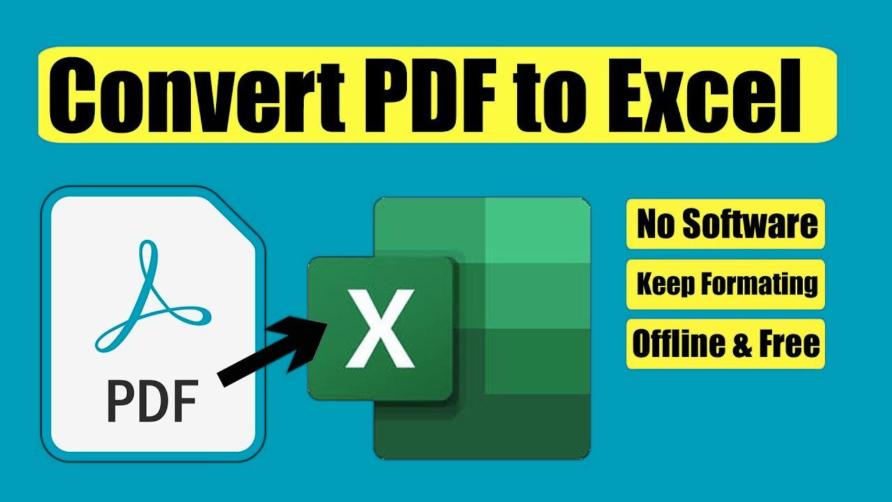 How to Load a PDF File in Microsoft Excel