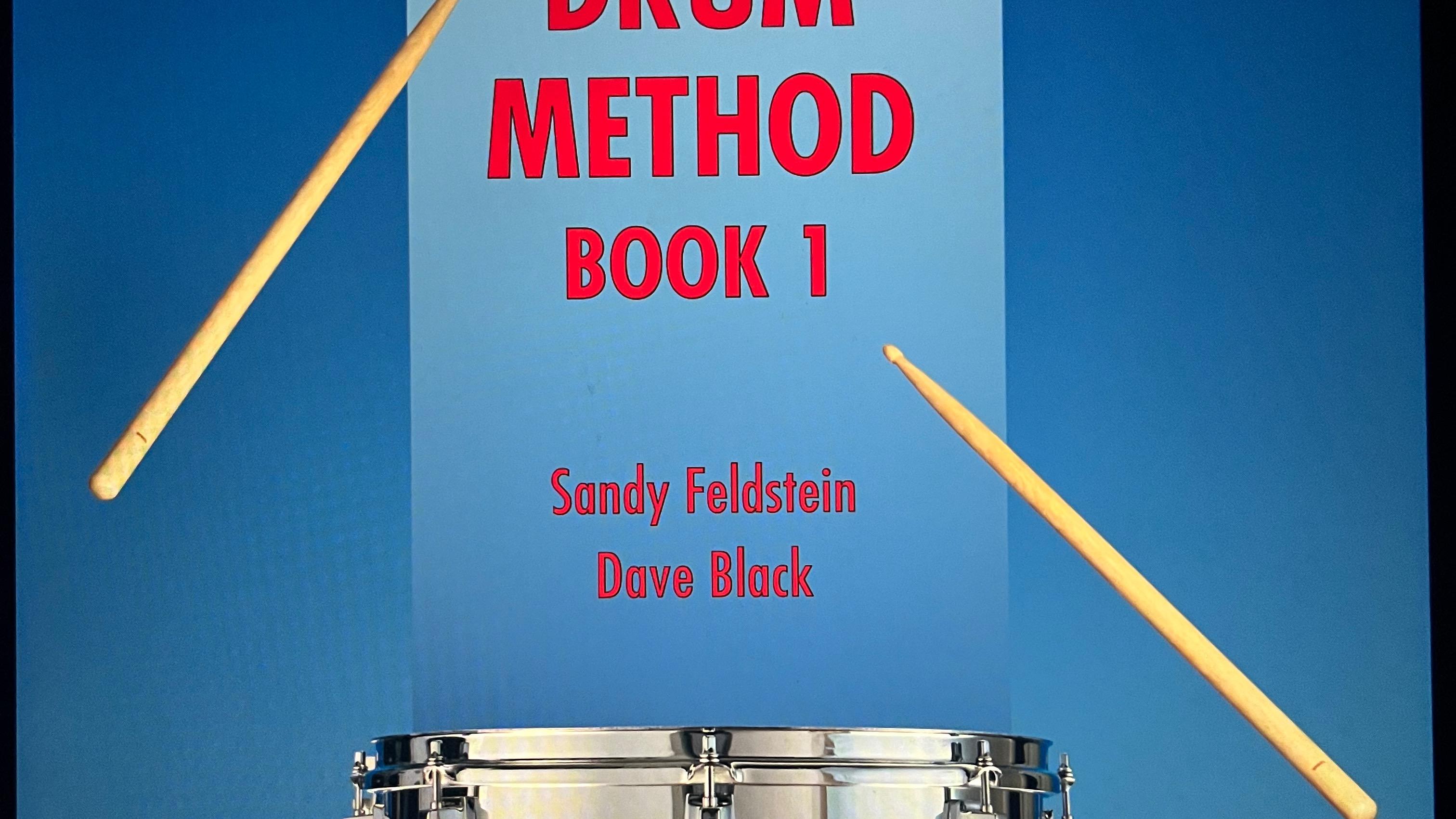 Alfred’s drum method book 1 (lesson 10 and combination study) 